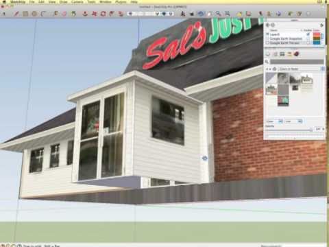 comment appliquer une texture sur sketchup