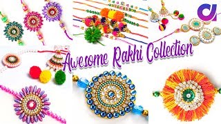 11 Awesome Rakhi to make at home | Raksha bandhan 2018 | silk thread rakhi | Artkala