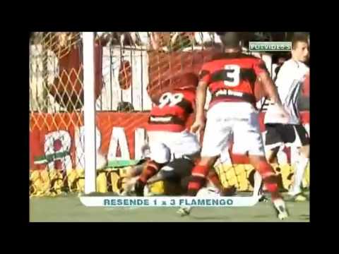 Resende 1 x 3 Flamengo (Campeonato Carioca 2012)