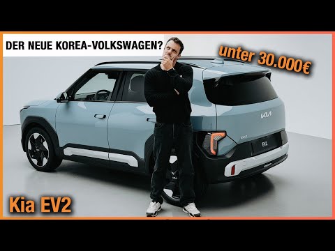 Kia EV2 im Test (2026) Weltpremiere des NEUEN Korea-Volkswagen unter 30.000€! Review | 5-Sitzer