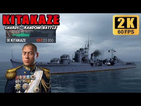 Destroyer Kitakaze - Low HP carry with Yamamoto