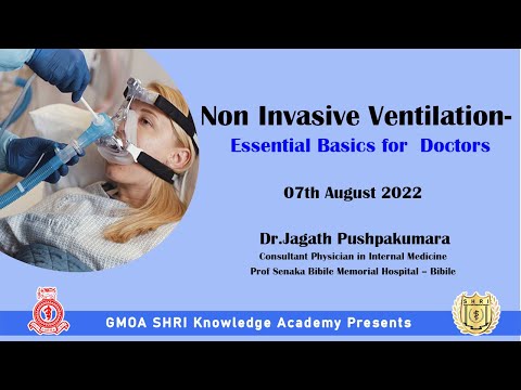 Non Invasive Ventilation  Essential Basics for  Doctors