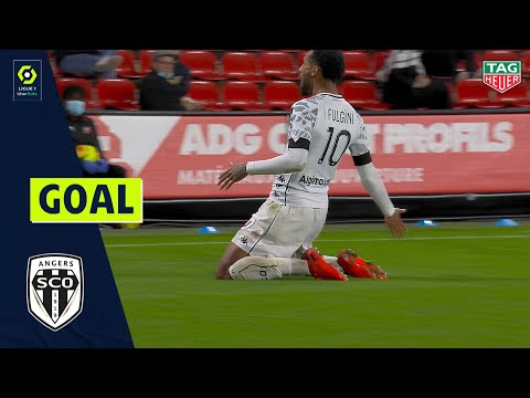 Goal Angelo FULGINI (57' - ANGERS SCO) STADE RENNAIS FC - ANGERS SCO (1-2) 20/21