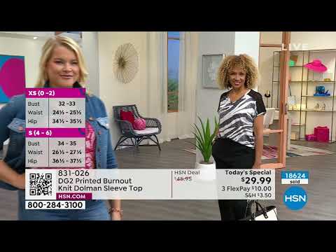 HSN | DG2 by Diane Gilman Fashions Celebration 07.13.2023 - 06 PM