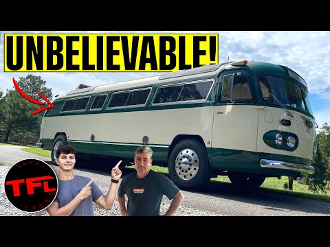 Thumbnail for My Dad Built This CRAZY RV From a Rare '40s Bus You've Never Heard Of: Check Out the Results! by Bus