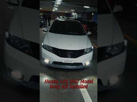 Honda City 2017 Model Body Kit Installed | #youtube #youtubeshorts #modification