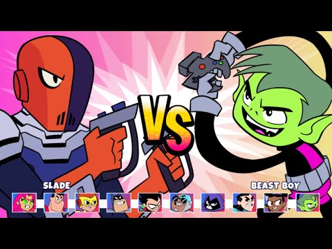 Teen Titans Go: Jump Jousts 2 - Slade Tames Beast Boy (CN Games)