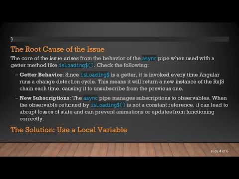 Understanding the async Pipe Issue in Angular: Why Your Change Detection Isn't Triggering