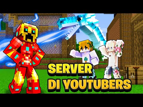mi sono INFILTRATO nel SERVER MINECRAFT degli YOUTUBERS !!!