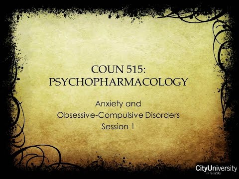 Anxiety And Obsessive-Compulsive Disorders