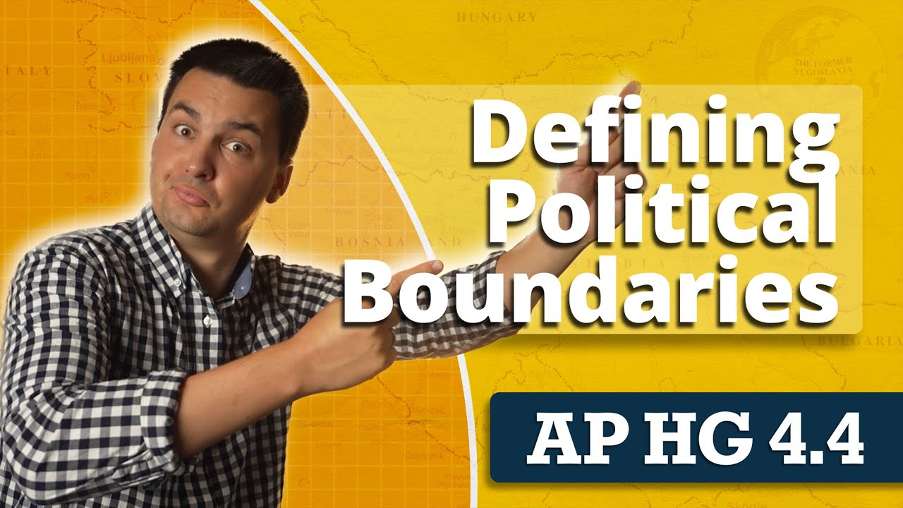 Types of Political Boundaries  [AP Human Geography Unit 4 Topic 4]