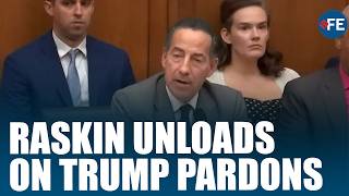 Jamie Raskin Blasts Trump's Mass Pardons, Claims 97 Recipients Have Since Reoffended