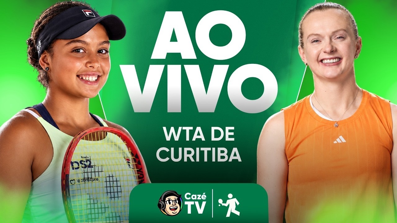 TÊNIS | NANÁ SILVA X FRANCESCA JONES | QUARTAS DE FINAL DO WTA DE CURITIBA