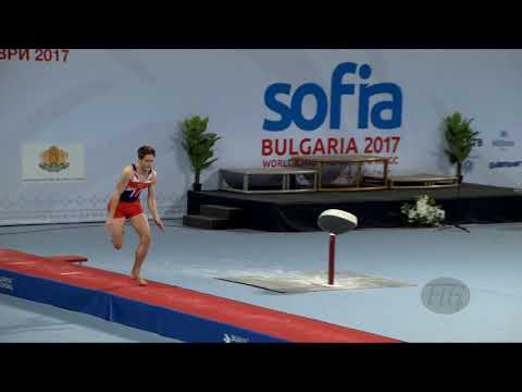 WILLERTON Kristof (GBR) - 2017 Trampoline Worlds, Sofia (BUL) - Qualification Tumbling Routine 2