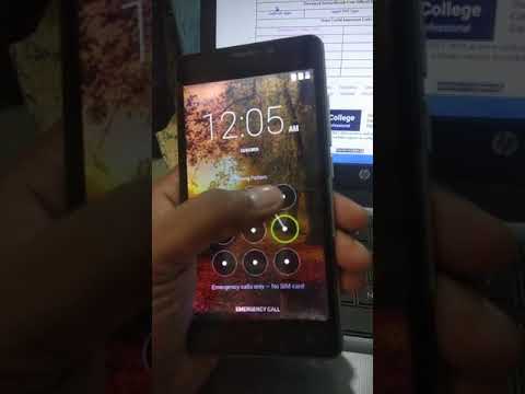 Intex cloud v hard reset/pattern lock solution