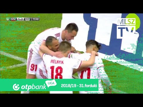 Grozav Gheorghe-Teodor második gólja a DVSC – Kisvárda Master Good mérkőzésen