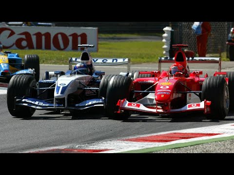Michael Schumacher vs Juan Pablo Montoya - Monza 2003