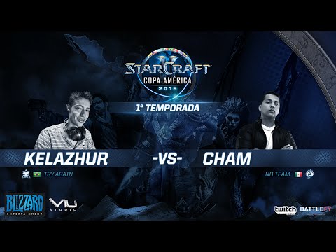 [PT-BR]WCS LA Quali1 S1 - Kelazhur vs Cham - J1