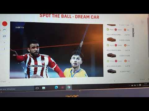 Botb dream car latest vid. Suggested coordinates.  See description for more info.