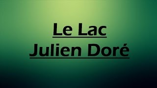 Le Lac  - Julien Doré LYRICS