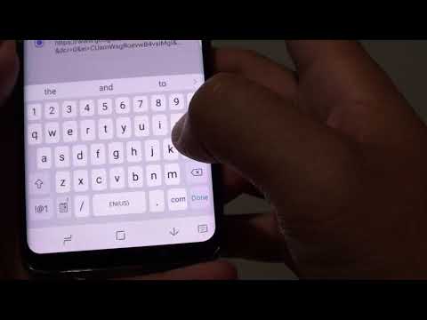 Samsung Galaxy S8: How to Set Default Internet Home Page to a Favorite Site