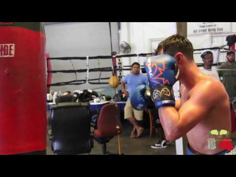 Boxing star Bryant Perrella 13-0 12 KOs ready to be a champ!  by @thebadgerlmc for EsNews Boxing