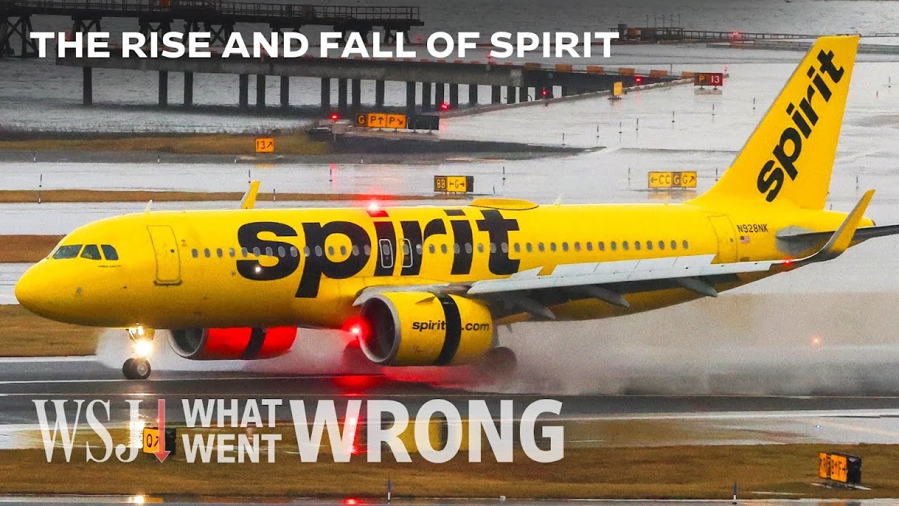 Why Spirit Airlines’s Stock Is Spiraling Down 60% | WSJ What Went Wrong