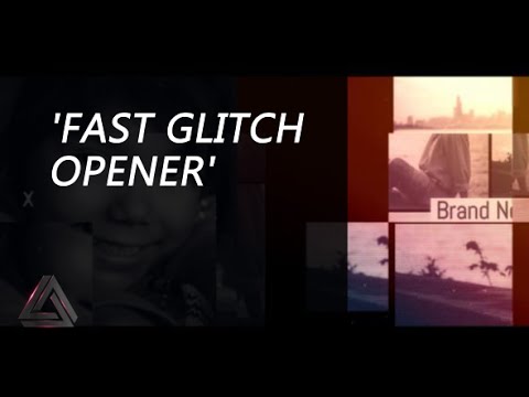 Fast Glitch Opener | After Effects Template | Openers