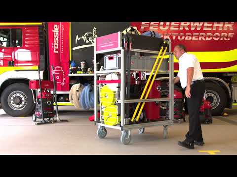 Rollcontainer Wassersauger Roessle - Produktvideo // Rössle AG