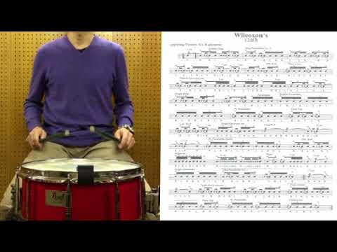 C.Wilcoxon solo 138 スネアルーディメンツ