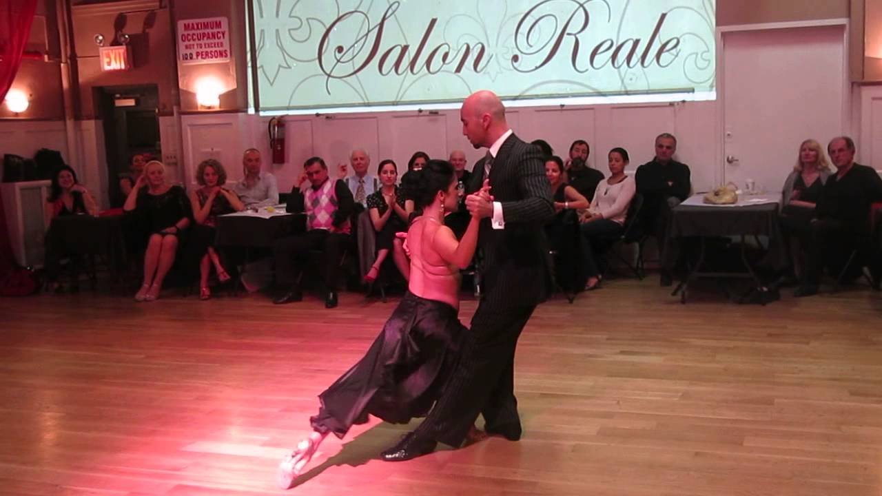Adriana Salgado and Orlando Reyes at SALON REALE, nyc 2015