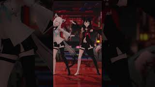 【 4k / HololiveMMD 】白上フブキ & 黒上フブキ - 愛包ダンスホール | #ホロライブ #fubuki #short