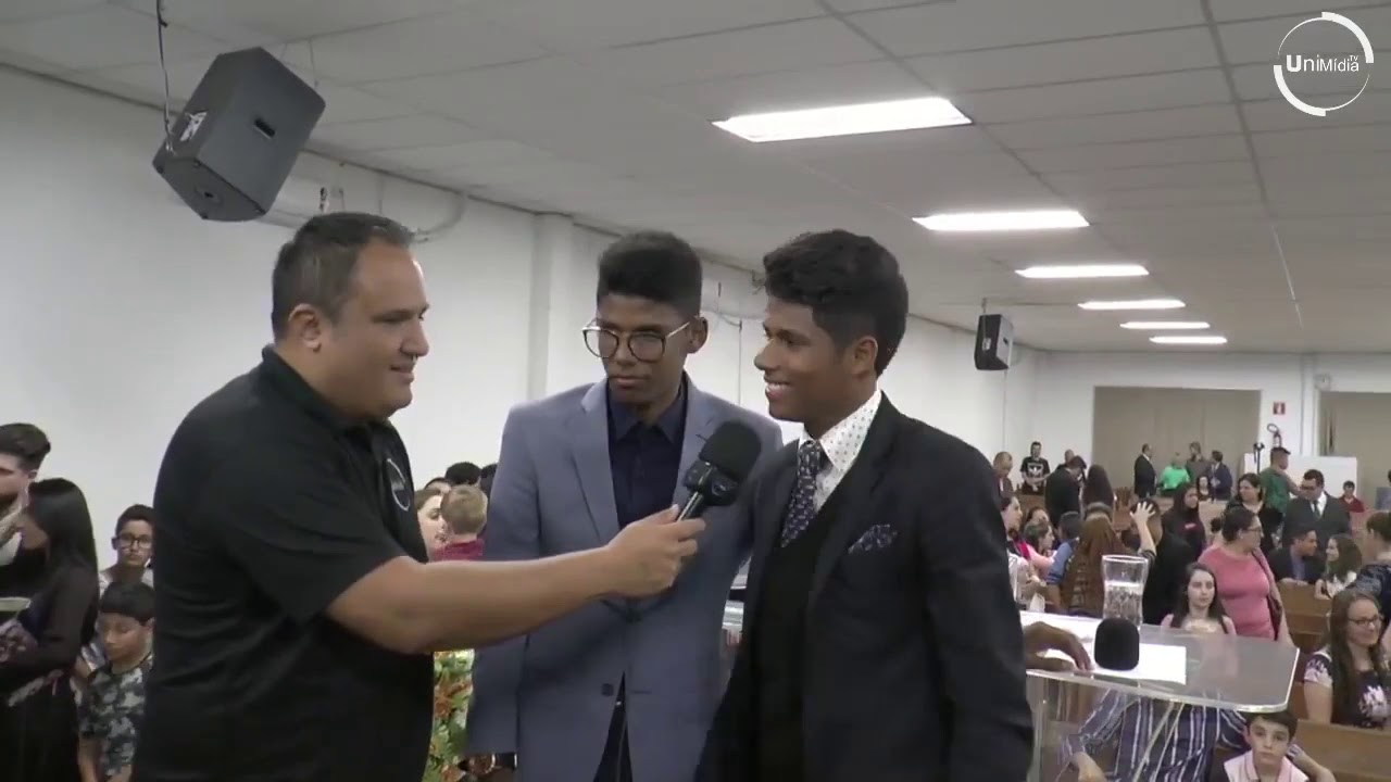 Lucas Roque e Gabriel em entrevista exclusiva para a Unimídia TV