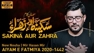 Sakina Aur Zahra  Mir Hasan Mir  New Noha Ayam e F