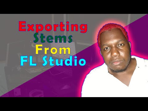 How To Export Audio Stems / Trackouts From Fl Studio
