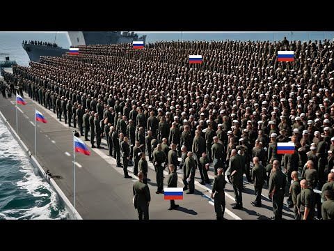 Vor 1 Stunde! Geheime russische Marinebasis entdeckt, 3 Minuten später griff Sie an, Sie