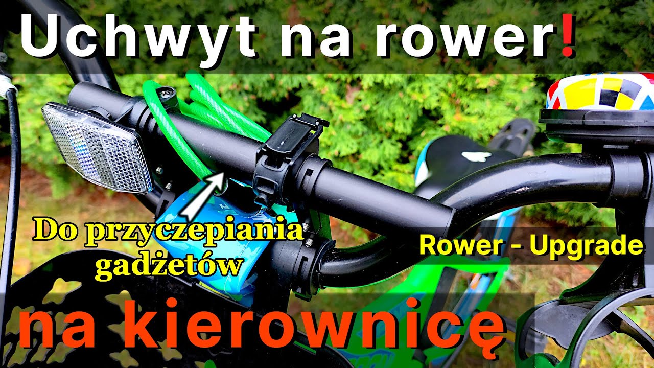 Watch Rower 16 - Uchwyt na rower na kierownicę - Do przyczepiania różnych gadżetów now Rower 16 - Uchwyt na rower na kierownicę - Do przyczepiania różnych gadżetów