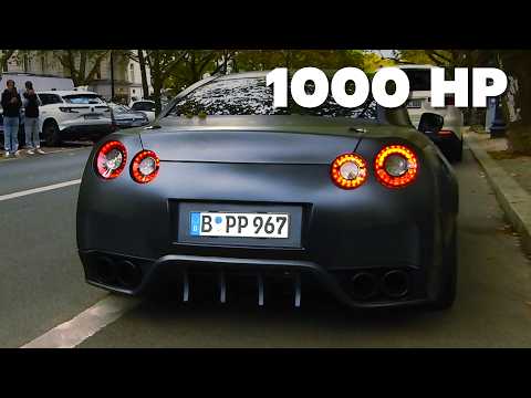 Nissan GT-R R35 1000HP Rolling Launch Exhaust Sound