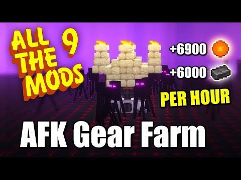 Insane AFK Mob Farm 🔥 EpicEnchants Apotheosis Gear 😱 | All Mods 9