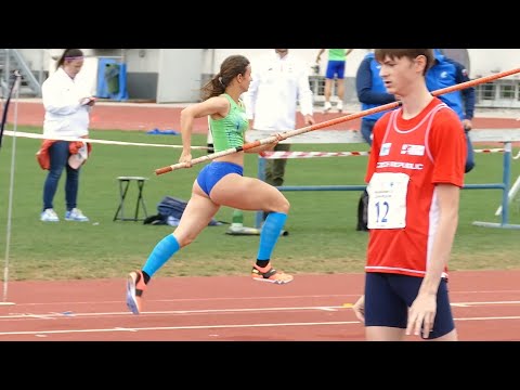 Ajda Sovdat (SLO) Pole Vault Girls U18 340 cm U18 5th Place International Match Ptuj 2023