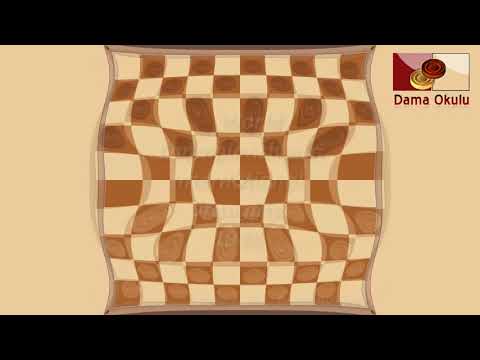 Henri Chiland - Georges Frédéric Post. World Championship in International Draughts- 1948.