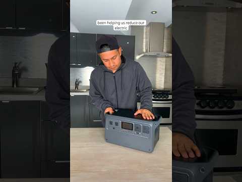 We effectively lowered our electric bill with DJI Power 1000 portable power station