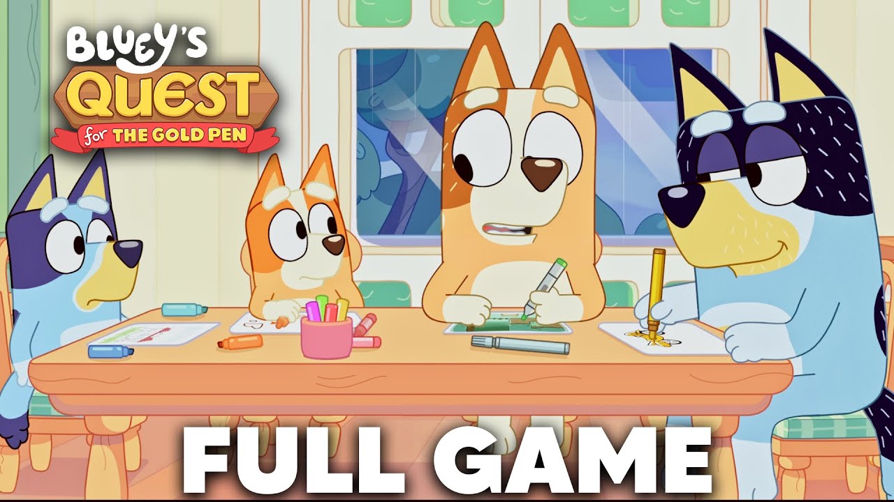 Трейлер Bluey's Quest For The Gold Pen Build 23600693