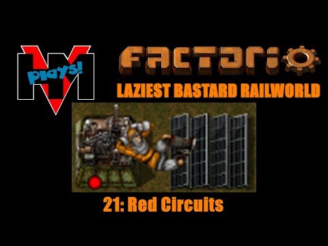 HMV Plays Factorio 0.15 - 21: Red Circuits