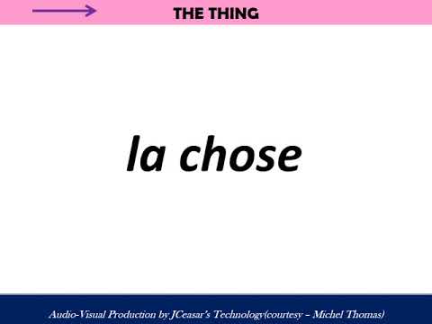 Michel Thomas --part-6 (audio-video production)