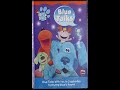 Opening To Blue S Clues Blue Talks 2004 DVD