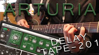 Video thumbnail for Arturia - Delay TAPE-201 - Guitar Demo (Tape Echo Plugin) by Ryan Lutton