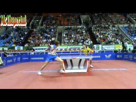Table Tennis - Wang Hao Vs Marco Rech Daldosso - WTTTC 2010 (Coach Camera)