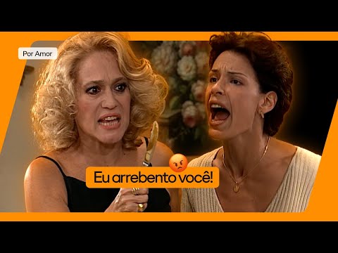 BRANCA AMEAÇA MILENA COM UMA FACA | POR AMOR | GLOBOPLAY NOVELAS