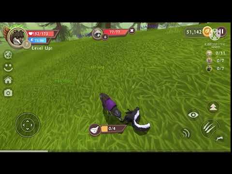 WildCraft wolf lvl 1-50 part 1 (1-10)